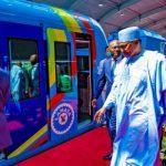 Buhari Inaugurates Lagos Blue Rail Line Phase One