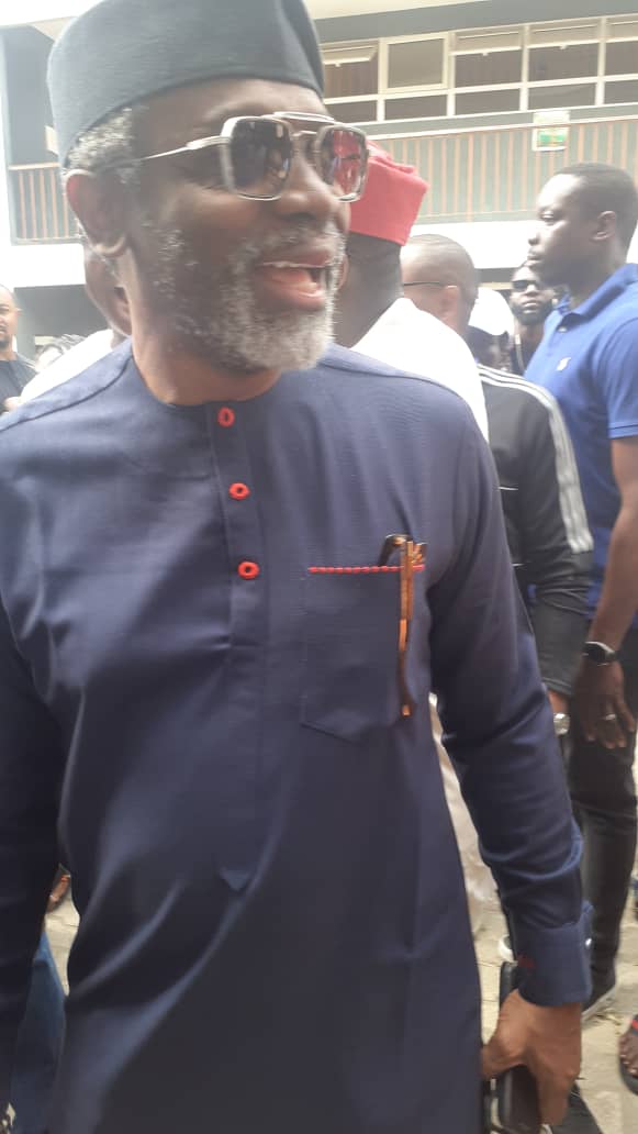 Gbajabiamila arrives