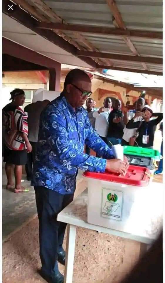 Peter Obi votes 