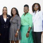 L-R: Ayeesha Kashopefoluwa Ibrahim, Team Lead, Branding and Communications, ACT Foundation; Titilope Oguntuga, head, Sustainable Development and Corporate Brand, Lafarge Africa Plc; Tolulope Olorundero, Global Public Relations Consultant and founder, Nigerian Women in PR; Eniola Alli- Faweya, Lead, Corporate Communications, International Breweries; Ololade Johnson-Agiri, Head, Corporate Affairs and Sustainability, BAT, Thelma Okoh, Council Member, Nigerian Institute of Public Relations, during the NWIPR Experiencing PR 2023 Stakeholder round table discussion held recently in Lagos.