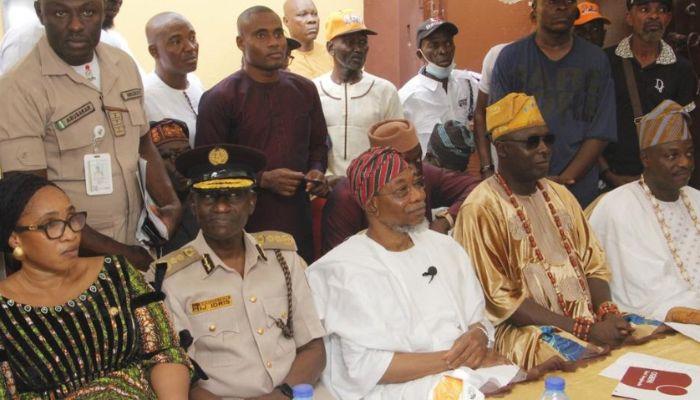 The official commissioning of Alimosho Passport Front Office