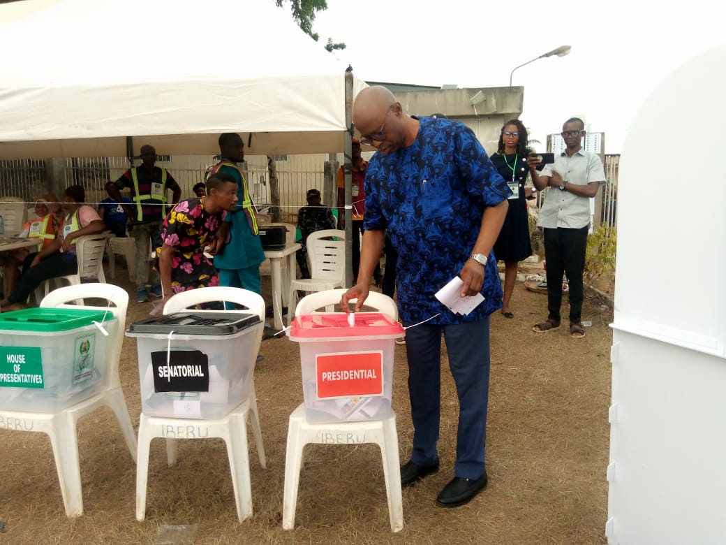 mimiko former Ondo State Governor votes