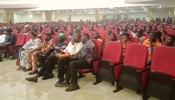 A cross-section of stakeholders and youths