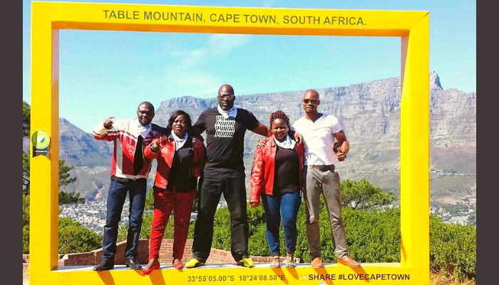 African tourists on intra-African tours