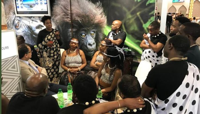 An African country stand at ITB Berlin