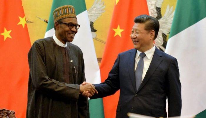 Nigeria President Muhammadu Buhari and President Xi Jinping of China