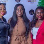 L-R: Ichechi Okonkwo, CEO Victoria Crest Homes; Ibukun Adebayo, CEO, Rock Realty Limited and Funke Kehinde, CEO Brilliant Concepts Realtors at Rock Realty RealEstate Masterclass in Lagos.