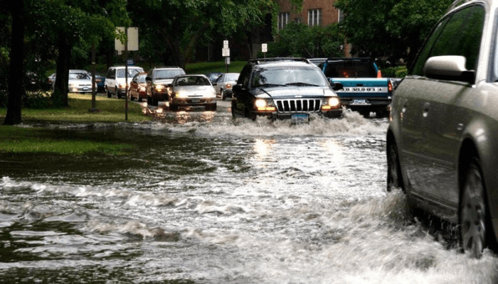car flood