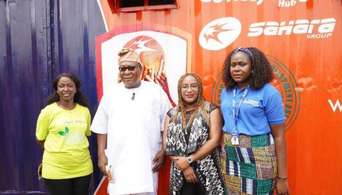 first recycling hub launch