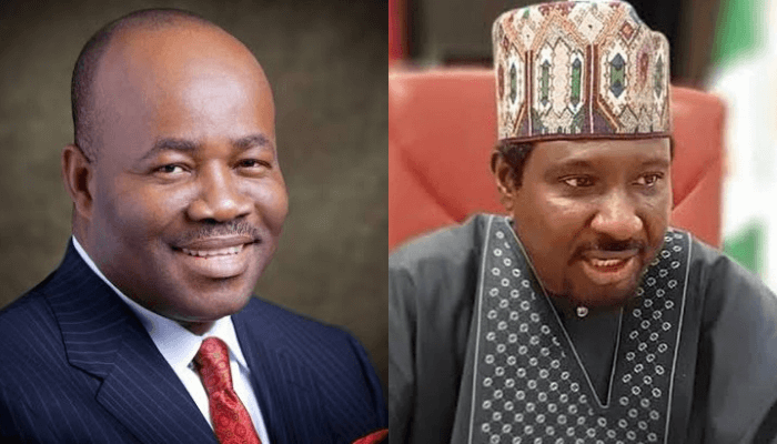 Godswill Akpabio and Barau Jibrin