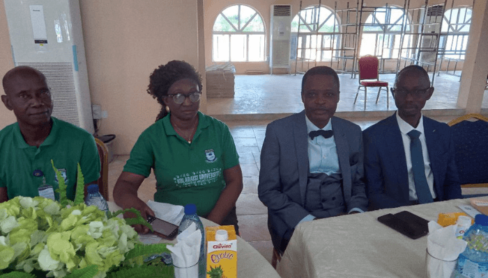 Kola Daisi University staff