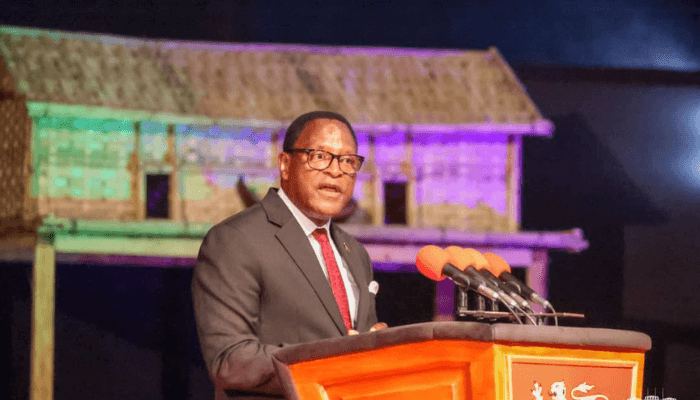 Lazarus Chakwera, president of Malawi