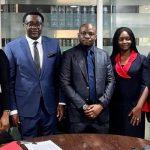 Caption: L-R: Lynda Ugochinyere Ezike, Manager; Uche Val Obi, Chairman at The Academy; Olumide Babalola, Director at The Academy; Blessing Ajunwo Choko, Senior Manager; and Samuel Ngwu, Manager