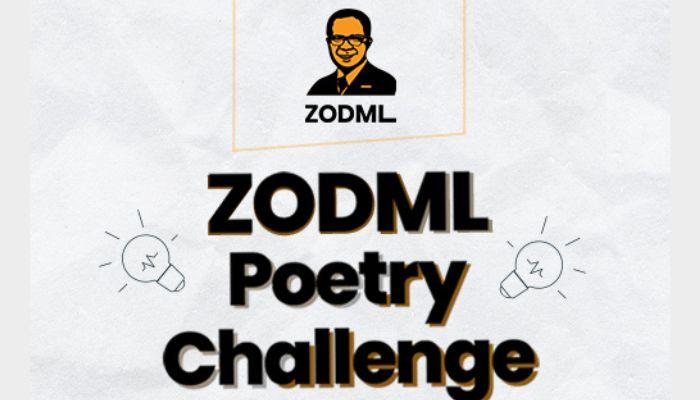 ZODML ‘Poetry Challenge’
