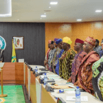 Dapo Abiodun and members of his cabinet