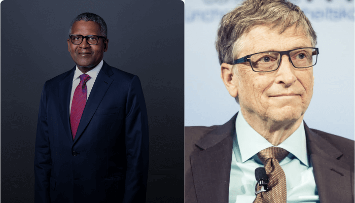 Dangote and Bill Gate