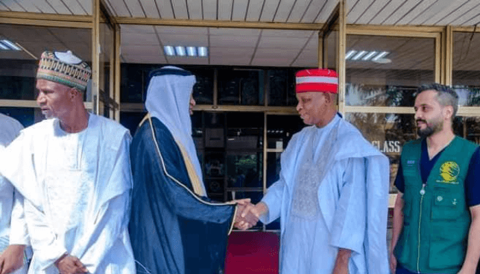 Governor Abba Yusuf and Khalid Ahmad Al-adamawi