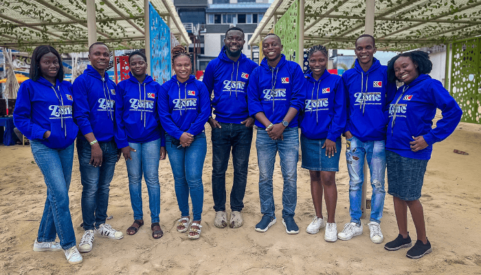 Iyiola Oyedepo and the Kudi Konsult team