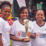 Persons with Parkinson's diesease on the football pitch