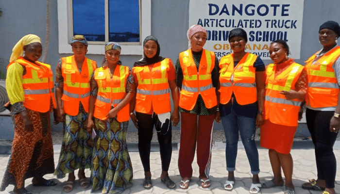 Dangote Articulated Truck Driving School