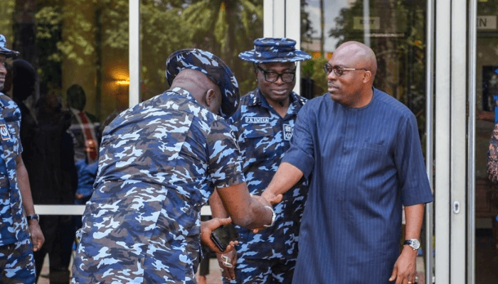 Governor Fubara and CP Nwonyi Polycap Emeka