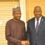 Kashifu Abdullahi and Sunday Thomas