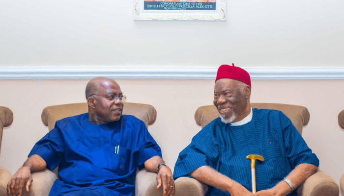 Alex Otti and Uma Eleazu