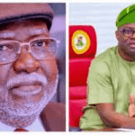 Justice Olukayode Ariwoola and Seyi Makinde