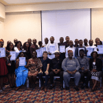 Participants at the NLNG training