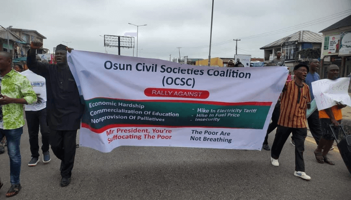 Protest in Osun