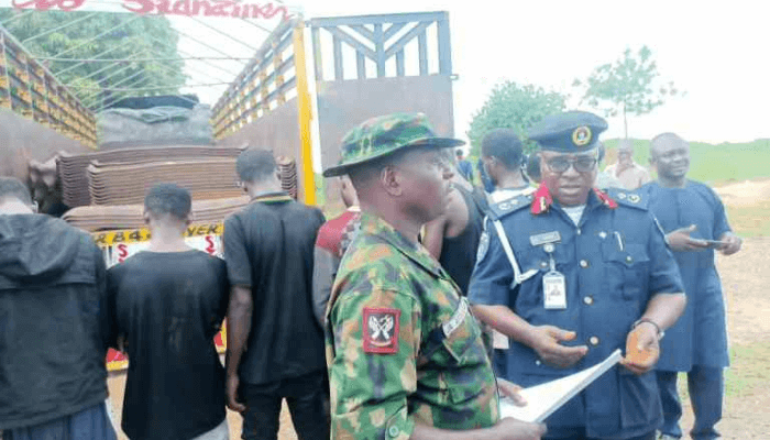 Soldiers nab vandals of rail trackers