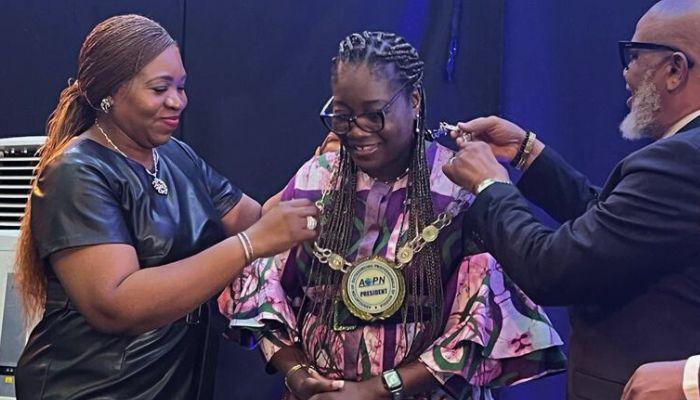 Investiture of Mope Abudu as president, The Association of Outsourcing Professionals of Nigeria (AOPN)