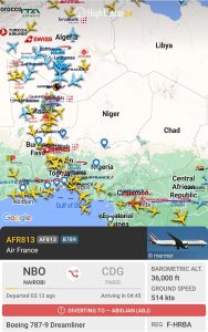 Niger shut down airspace