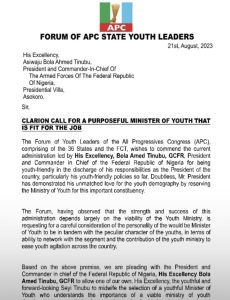 APC letter