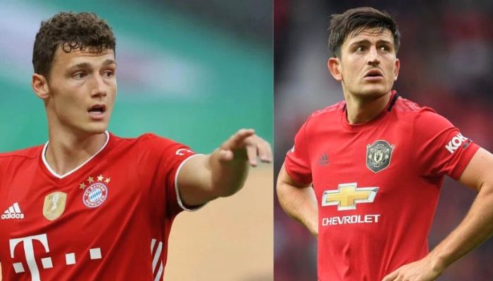 Benjamin Pavard and Harry Maguire (Photo Credit Sportsmanor)