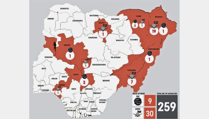 ISIS expansion in 2022 [Photo Credit SBM Intelligence]