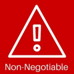 Non-negotiable