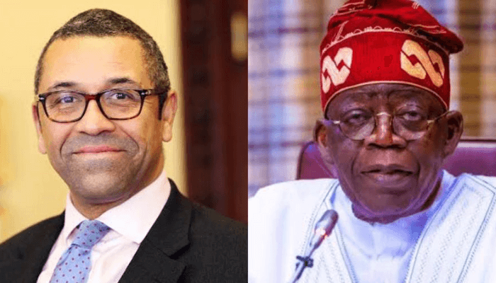 Tinubu meets UK foreign secretary