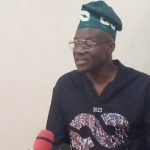 Tony Okocha addressing journalists in Port Harcourt, Monday