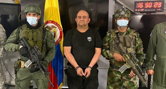 captured colombian drug trafficker