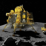 India spacecraft in Moon's south pole