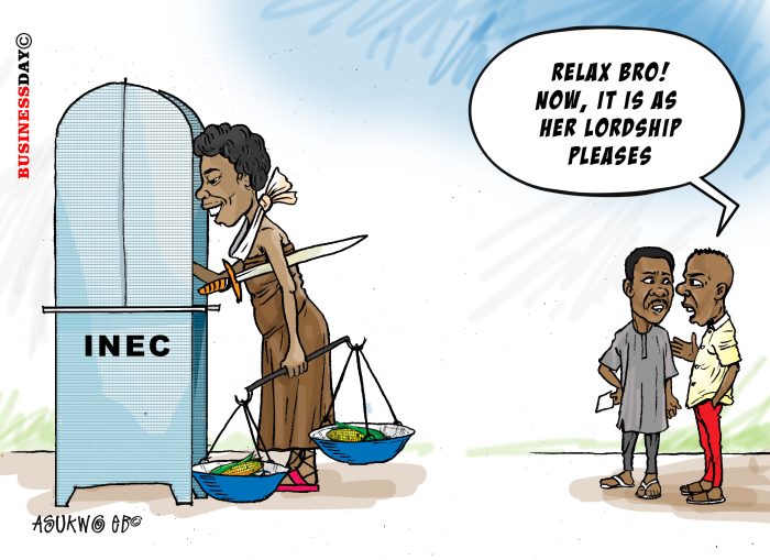 As Her Lordship pleases