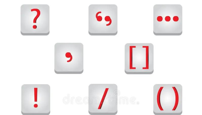 Punctuation marks