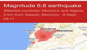 morroco earthquake