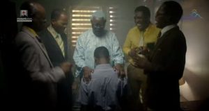 young enoch being prayed on