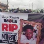 protest in honour of Mohbad