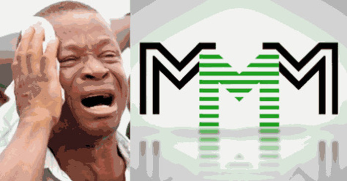 man crying over the crash of MMM