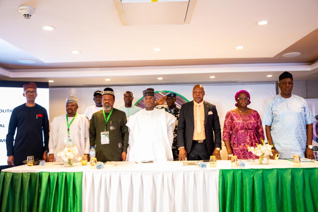 yahaya bello and others at a recent summit organised by him