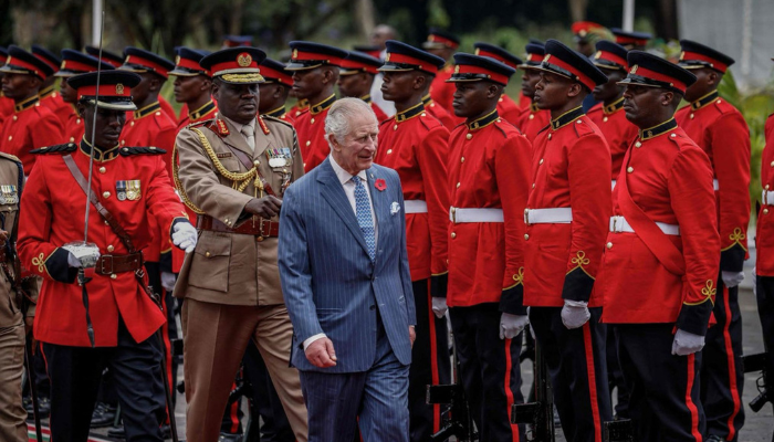 British King and Queen touch down in Kenya