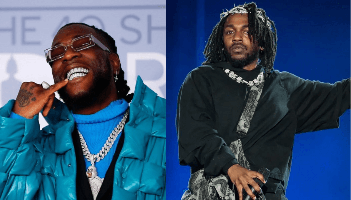Burna Boy and Kendrick Lamar